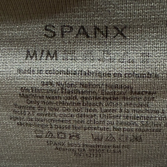 SPANX Gray Look at Me Now Seamless Leggings size Medium - Picture 11 of 11